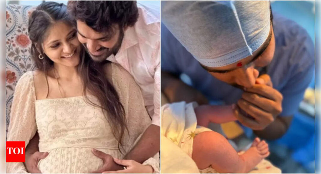 Kiran Abbavaram and Rahasya Gorak welcome baby boy – First pic melts hearts online | Telugu Movie News