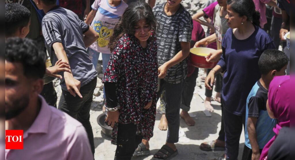 At least 23 people killed by Israeli strikes in Gaza as Israel lets minimal aid in
