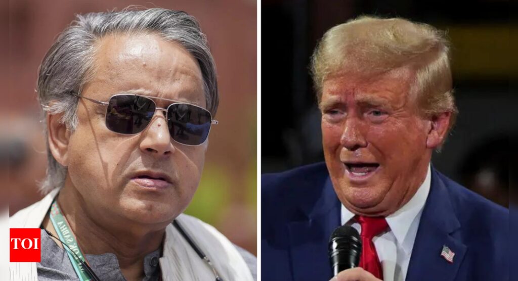 ‘Is that called mediation?’: Ahead of landing in US, Shashi Tharoor’s swipe at Donald Trump over ceasefire claim | India News