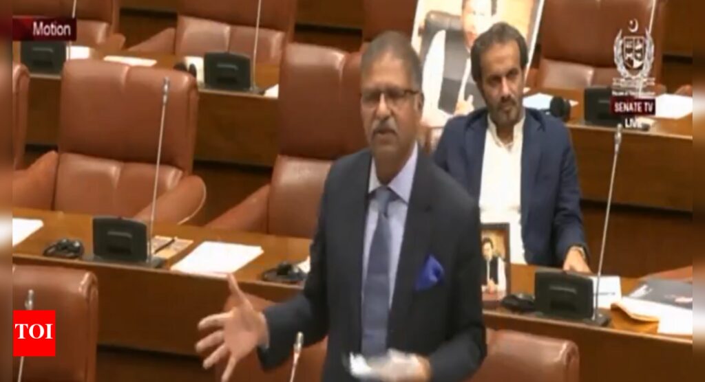 ‘A water bomb’: Pakistan Senator Syed Ali Zafar explains impact of India suspending Indus pact