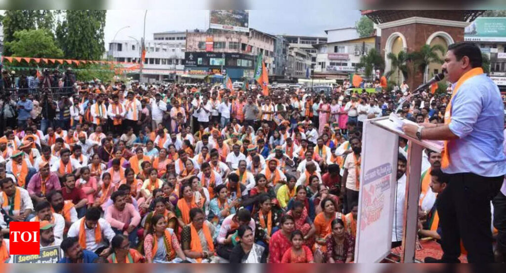 BJP hunts for new faces to bridge community gaps ahead of panchayat polls | Bengaluru News