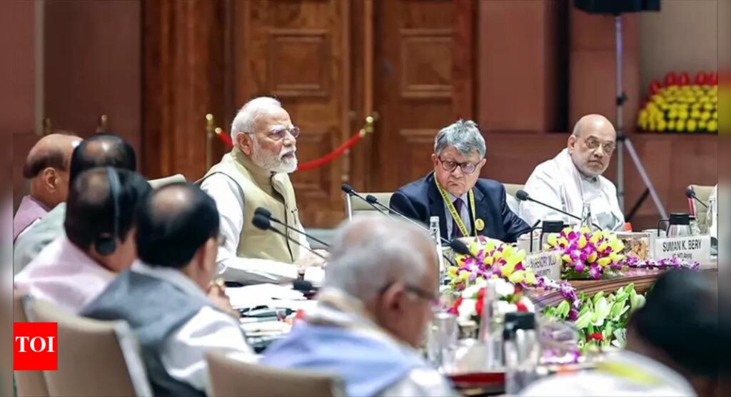 Operation Sindoor should not be treated as one-off initiative: PM Modi at Niti Ayog meet | India News