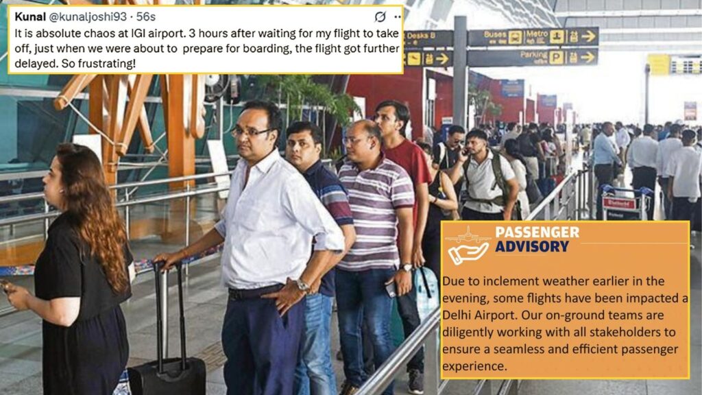 600+ flights delayed at Delhi’s IGI Airport; travellers frustrated as repair disruptions to continue till May 4