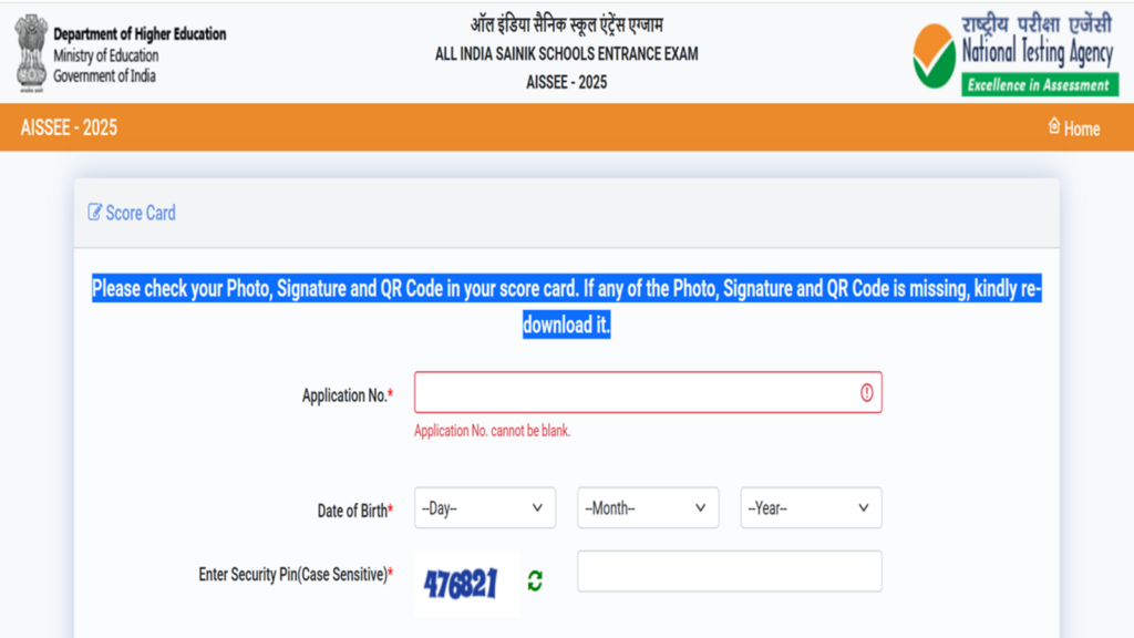 AISSEE Result 2025: Sainik School entrance exam results out at exams.nta.ac.in/AISSEE/, direct link here