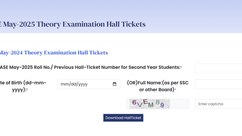 AP Inter Supplementary Exam 2025: Admit Card for IPASE May exam out at bie.ap.gov.in, direct link to download here