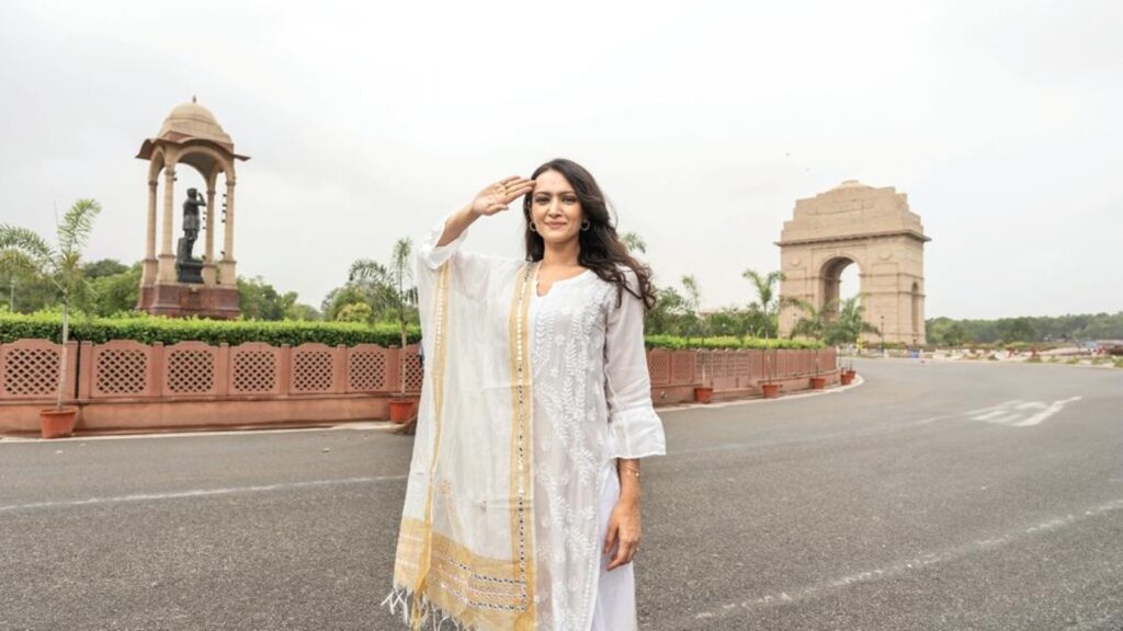 Actor Dipannita Sharma: Feel proud to be part of India, where brave soldiers are protecting us