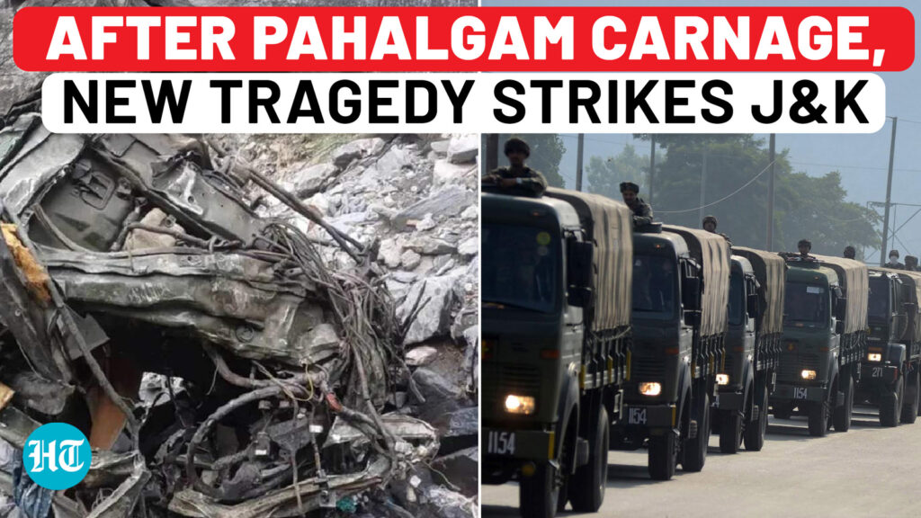 After Pahalgam massacre, new tragedy strikes J&K; 3 soldiers killed in Ramban after army convoy…