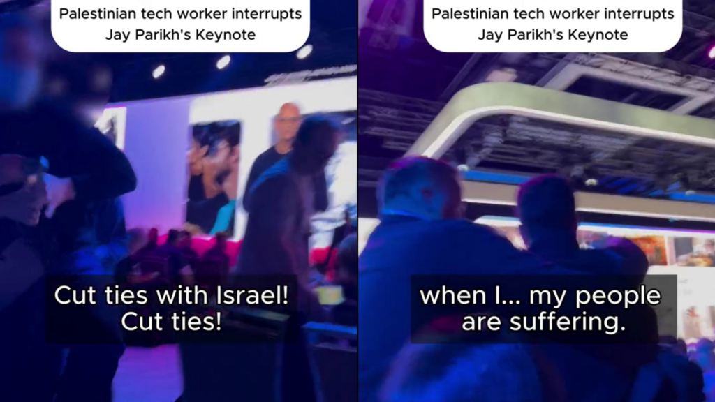 After Satya Nadella, Microsoft EVP Jay Parikh’s speech disrupted by protestor | Trending