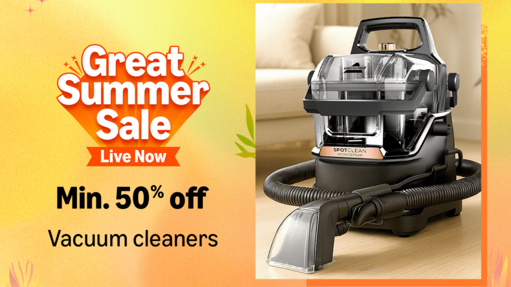 Amazon Summer Sale vacuum cleaner deals you will regret missing: Min 50% off on handheld and robot vacuum cleaners