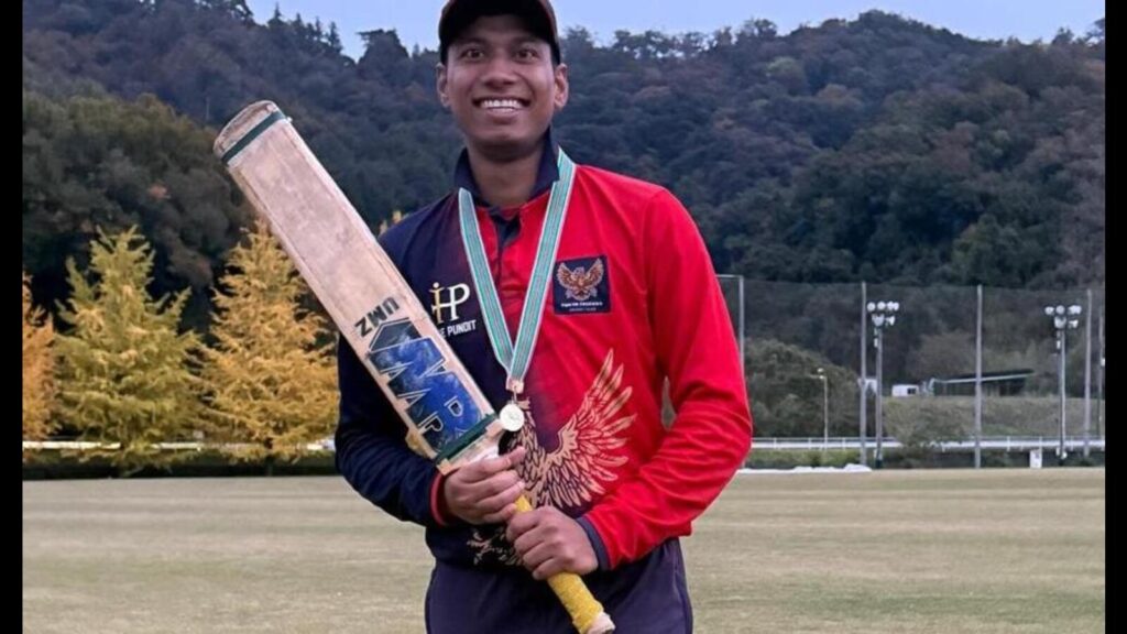 An IITian whose cricket ‘chemistry’ takes him to Japan’s national team