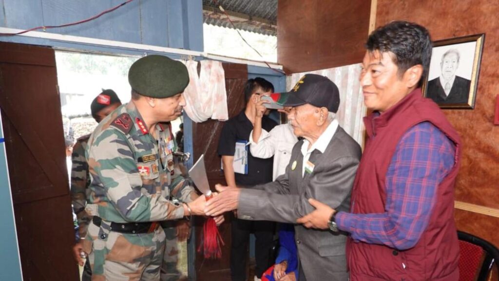 Assam Rifles salutes oldest gallantry award winner Hav Mering Ao