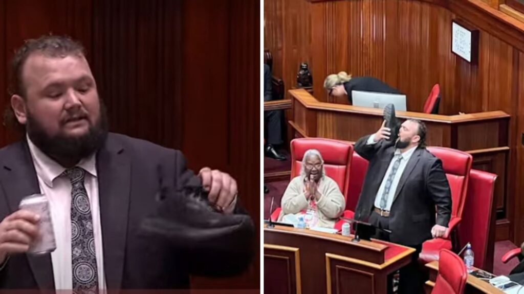 Australian MP pours beer into his sneakers, drinks it. All about the drinking tradition Shoey | Trending