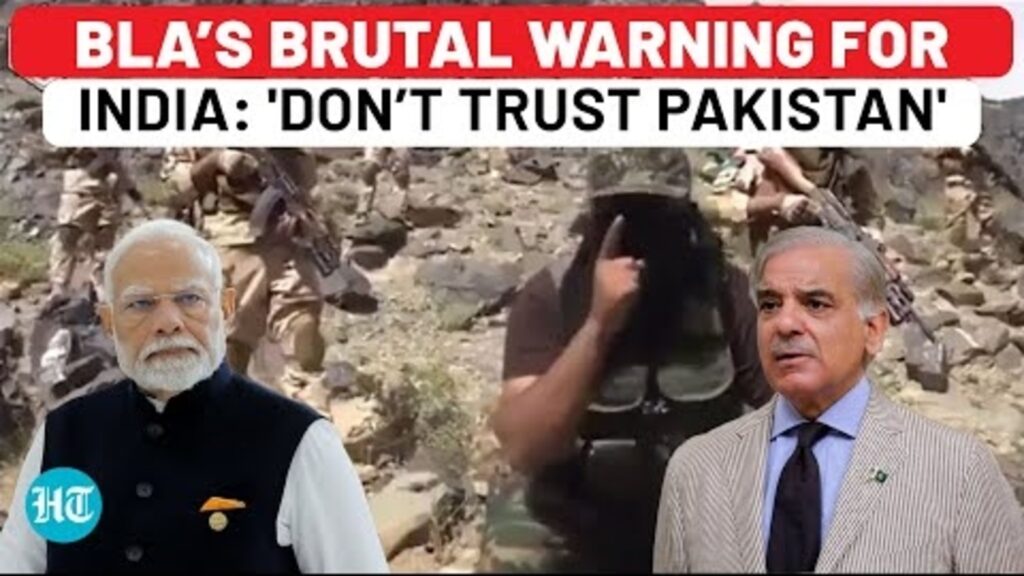 BLA Drops Explosive Truth for India, Exposes Pakistan’s Lies Amid Ceasefire | BLA Bombs Pak Army