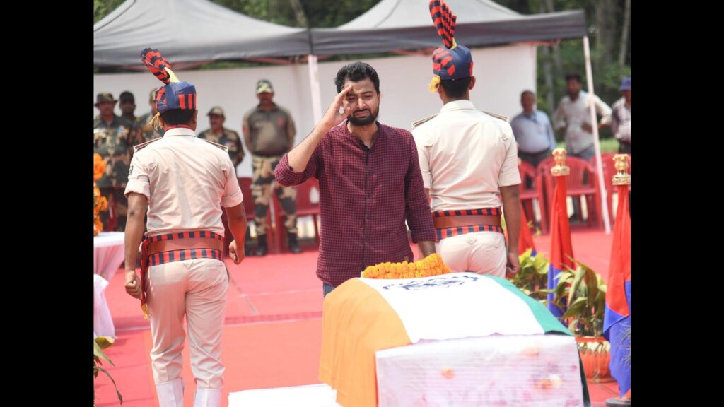 BSF martyr laid to rest with state honours in Bihar hometown