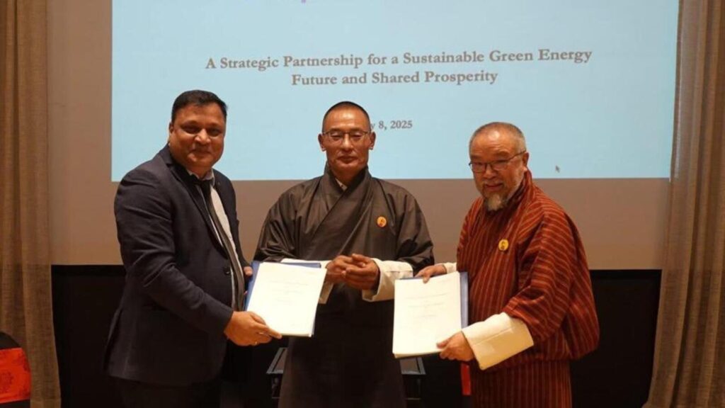 Bhutan signs MoU with Adani Group for 5,000 MW hydropower projects