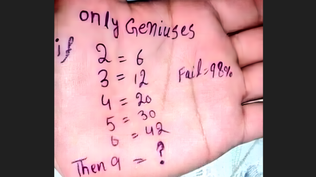 Brain teaser: Only 2% of people with out-of-the-box thinking can solve this mind-boggling maths puzzle | Trending