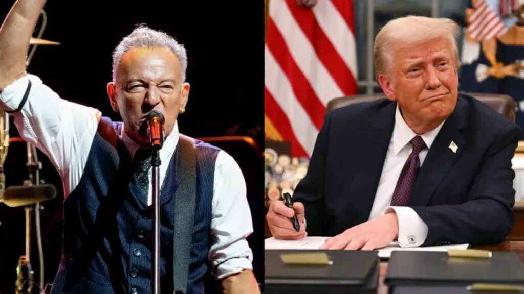 Bruce Springsteen takes on Donald Trump’s ‘rogue government’ on opening night of European tour: ‘An unfit president’