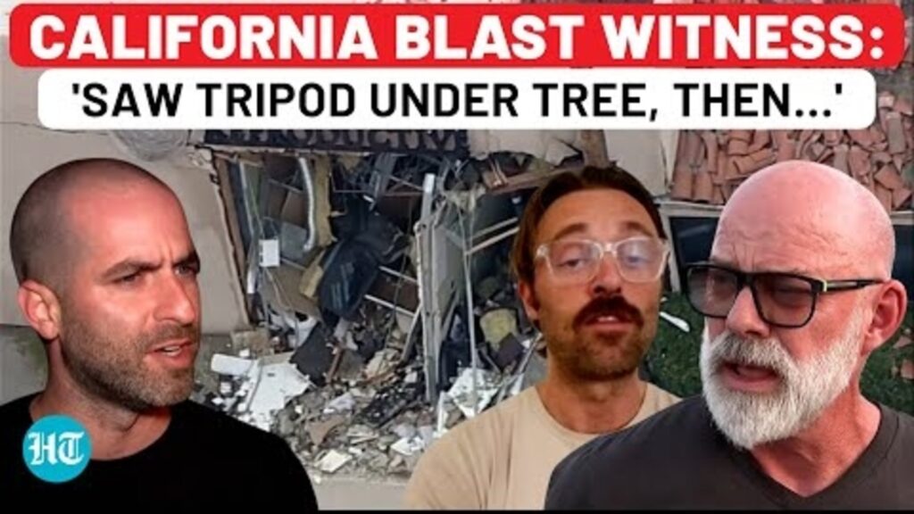 California Terror Attack Witness’ Huge Revelation: ‘Saw Tripod, Phone Under…’| Palm Springs| Bomb