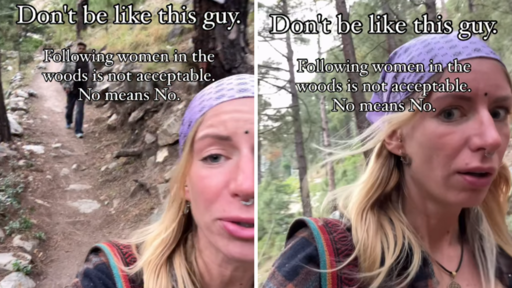 ‘Can you stop following me?’: Polish woman records disturbing encounter in Himachal | Trending
