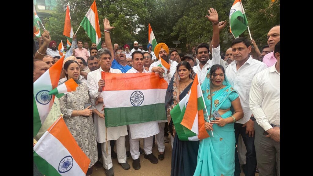 Chandigarh: In Mauli Jagran rally, Congress hails army action