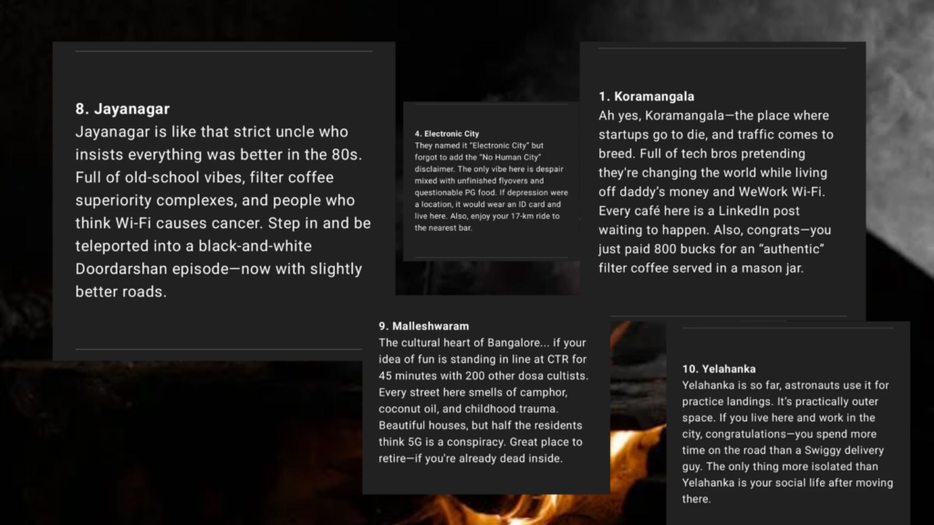 ChatGPT’s savage ‘roast’ of Bengaluru leaves internet in stitches: ‘Tech bros pretending they’re changing the world’ | Trending