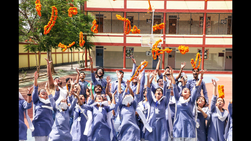 Cheers, tears & top scorers: Lucknow celebrates CBSE success