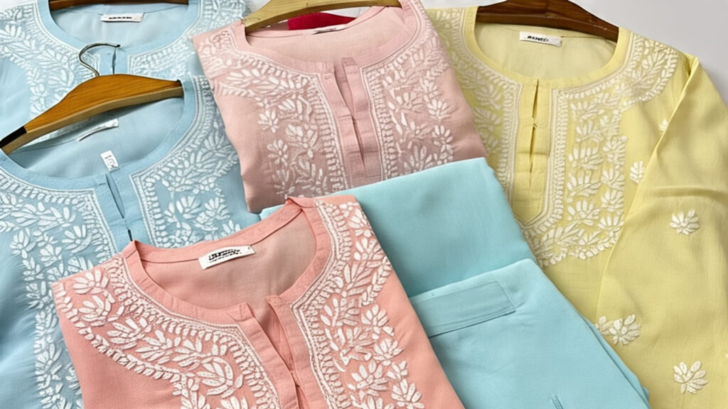 Chikankari kurta sets for women: Soothing pastels, serious wow; Check out our top 8 picks | Fashion Trends