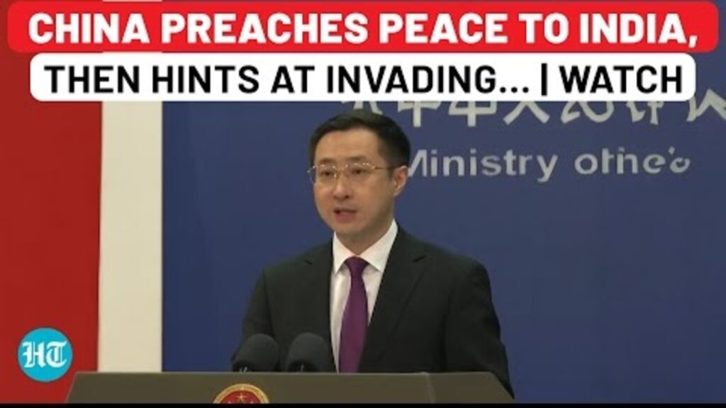 China preaches Peace to India on Pak, minutes later hints at invading Taiwan