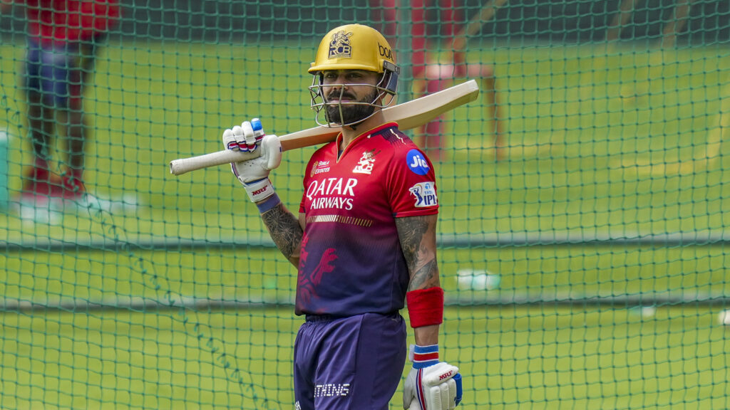 Chinnaswamy to be all white for Virat Kohli: Campaign on social media, street vendors selling Test jerseys for RCB v KKR