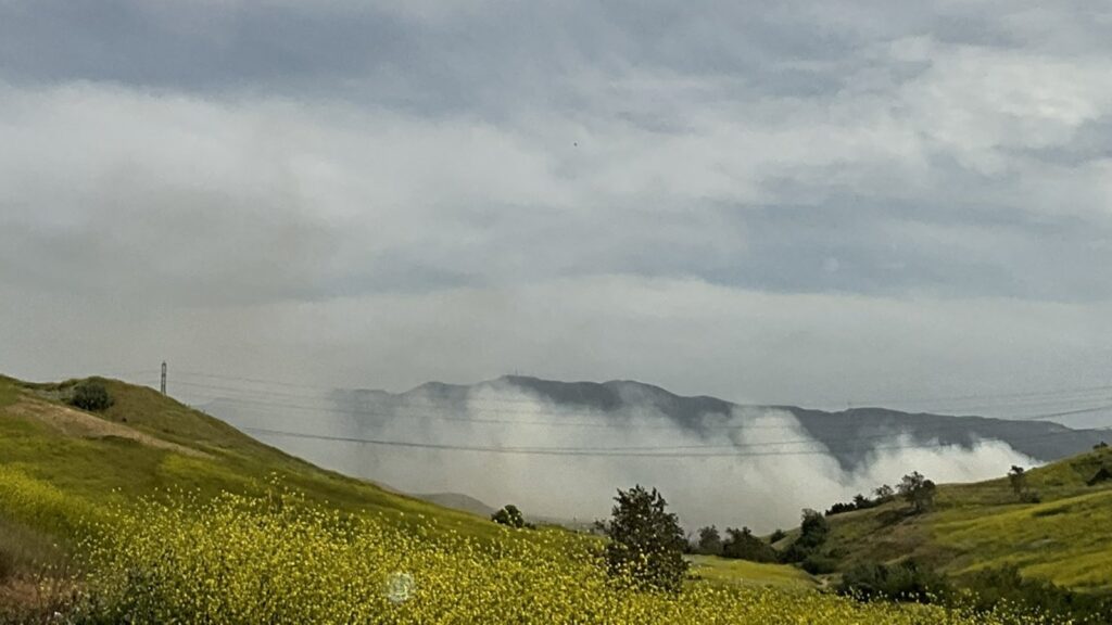 Chino Hills State Park fire: Blaze reported on Sapphire Road in California| Photos