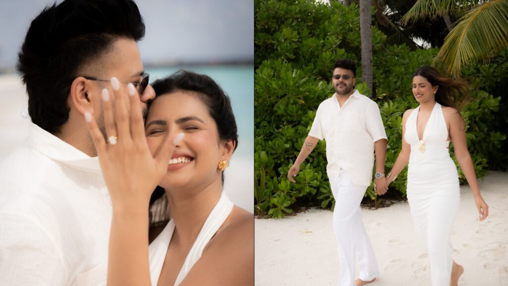 Content creator Aashna Hegde is engaged after a dreamy proposal in Maldives: ‘It couldn’t have been more perfect’