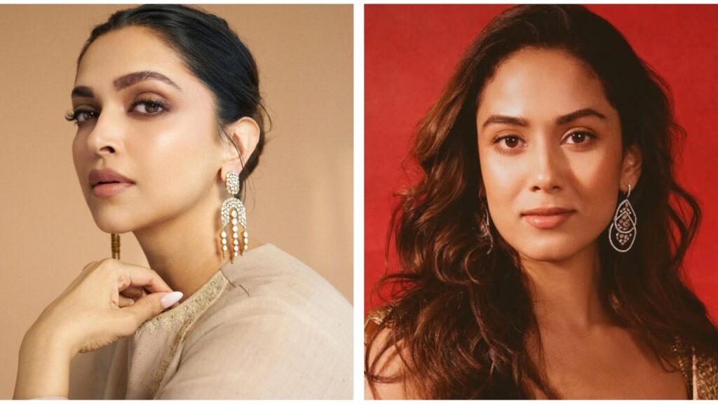 Deepika Padukone gets a helping hand from Mira Rajput as she fixes her dress at WAVES 2025 Summit | Bollywood