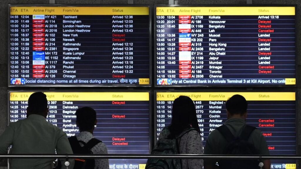 Delhi IGI airport sees 130+ cancellations, extra security, elaborate checking | Latest News Delhi