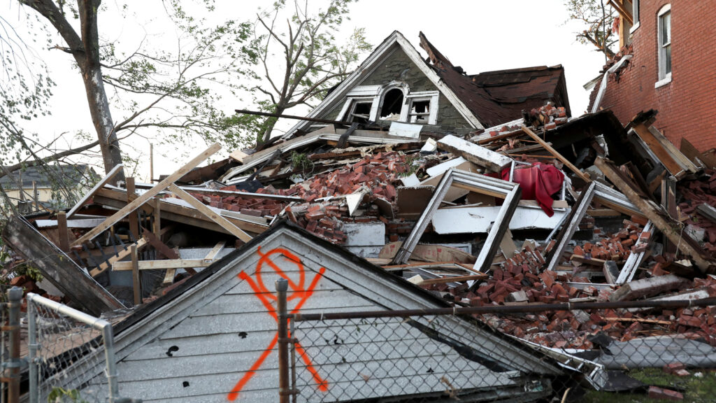 Destroyed houses, despair on Missouri streets as tornado tears through town | Photos