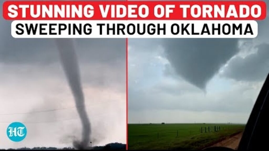 Destructive Tornado Spotted On Cam In Arnett, Oklahoma Amid Ongoing Storm | U.S.