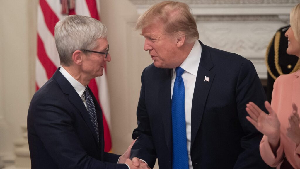 Donald Trump’s ‘little problem with Tim Cook’ is a big one for Apple. Here’s how