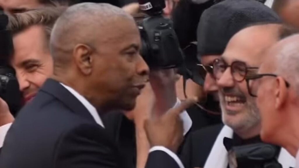 ‘Don’t put your hands on me’: Furious Denzel Washington lashes out at photographer on Cannes red carpet in ugly spat | Hollywood