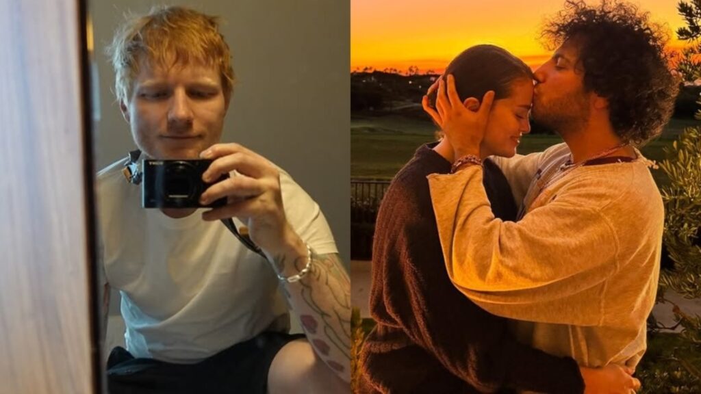 Ed Sheeran reveals he made it to Selena Gomez, Benny Blanco’s wedding guest list