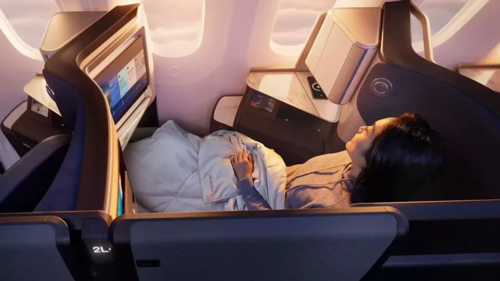 First look: United Airlines’ new Dreamliner with luxe business class studio suites