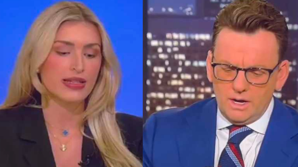Fox News panelist Camryn Kinsey faints on air, viewers outraged by anchor Jonathan Hunt’s ‘cold’ reaction
