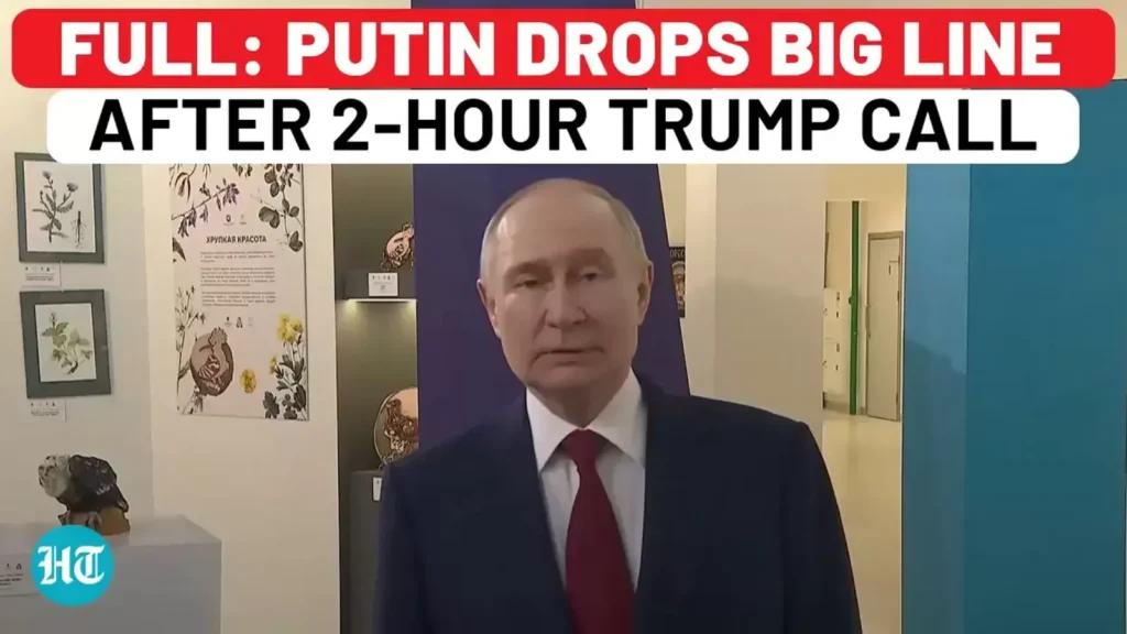 Full: Putin breaks silence with big message after Trump call, shocks Zelensky with ‘deal is…’