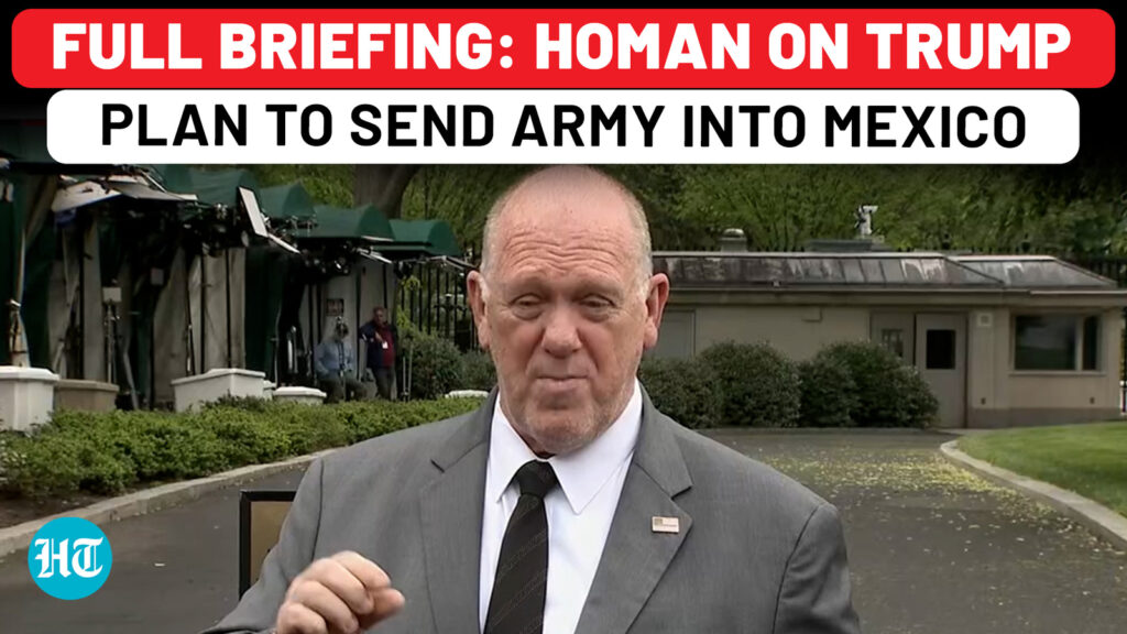 Full briefing: Tom Homan’s big revelation on Trump plan to send US army into Mexico| border| cartels