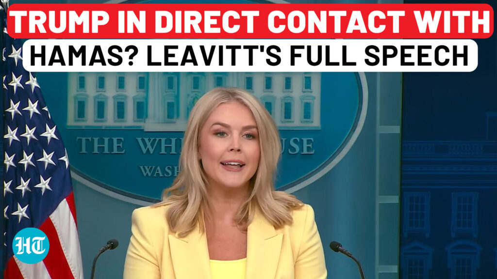 Full speech: Bypassing Israel, Trump’s secret talks with Hamas revealed? Karoline Leavitt shocker
