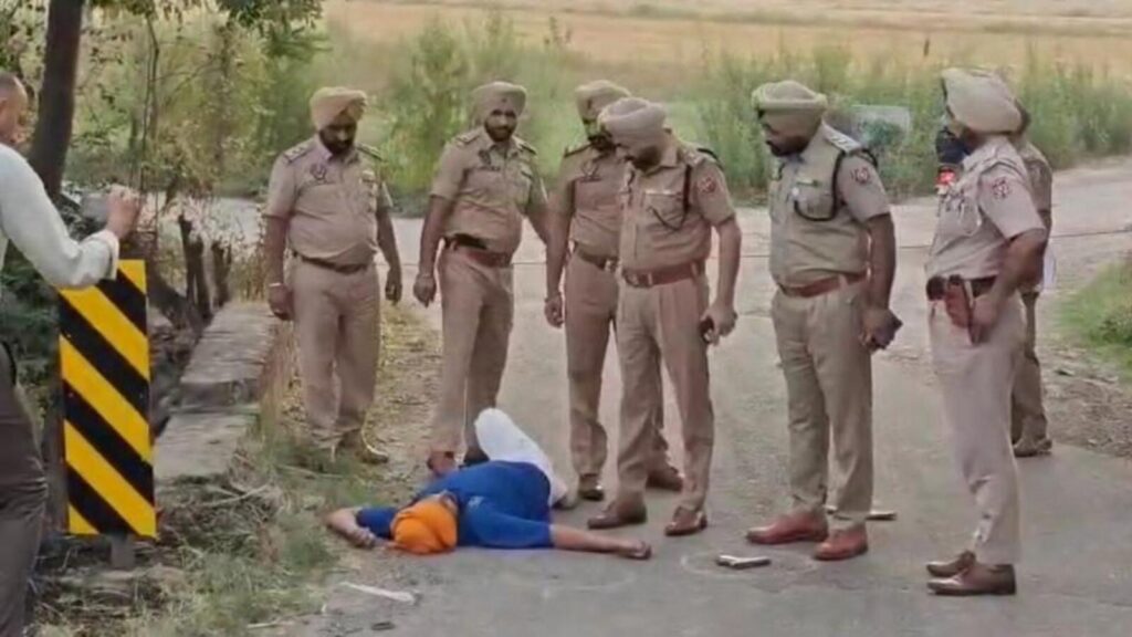 Gangster of Dilpreet Baba gang injured in Jalandhar police encounter
