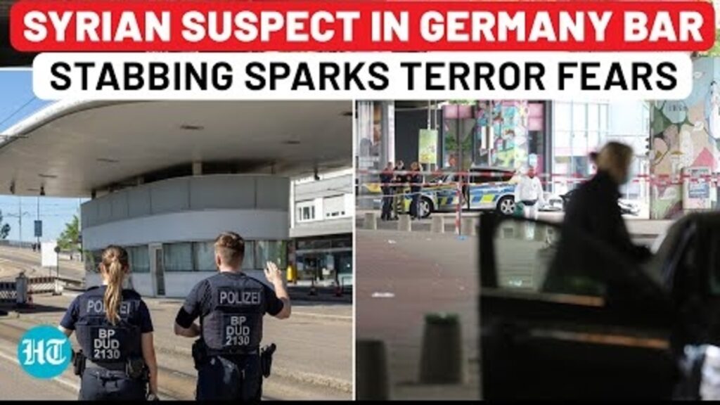 Germany stabbing: Bar-goers attacked in suspected terror act | Bielefeld