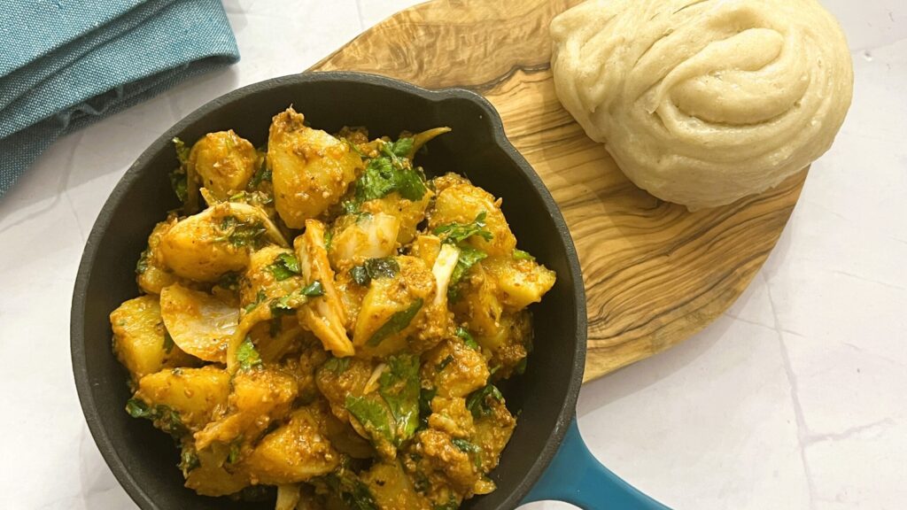 Get your potato on — but Nepali style with this quick Aloo Sadeko recipe