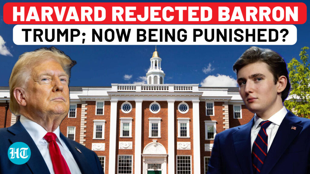 Harvard rejected Barron Trump? Bombshell conspiracy theory amid crackdown on top US University