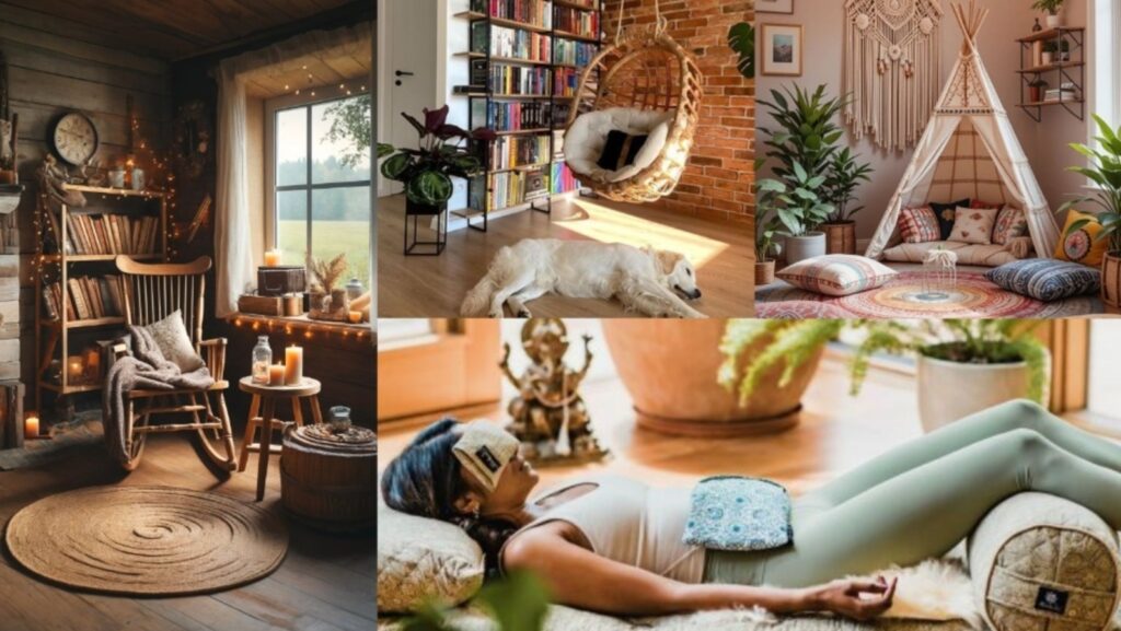 Home decor, interior design tips on creating the perfect self care space