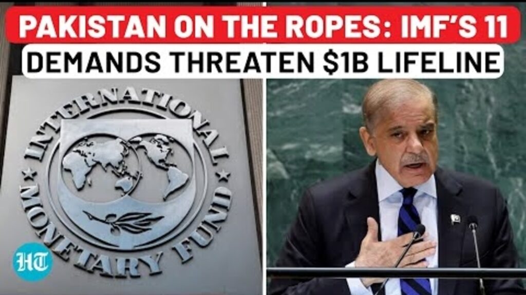 IMF squeezes Pakistan harder with 11 harsh demands tied to B bailout | Sharif