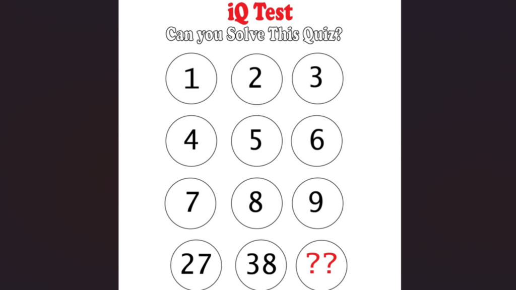 IQ challenge: Only those with lightning-fast logic can crack this mind-bending brain teaser | Trending